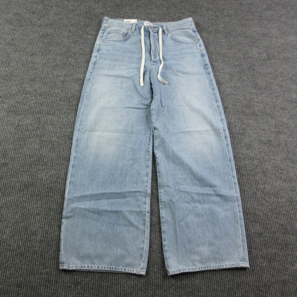 Citizens Of Humanity Jeans Womens 29 Blue Drynn Drawstring Wide-Leg 32x31.5* NWT